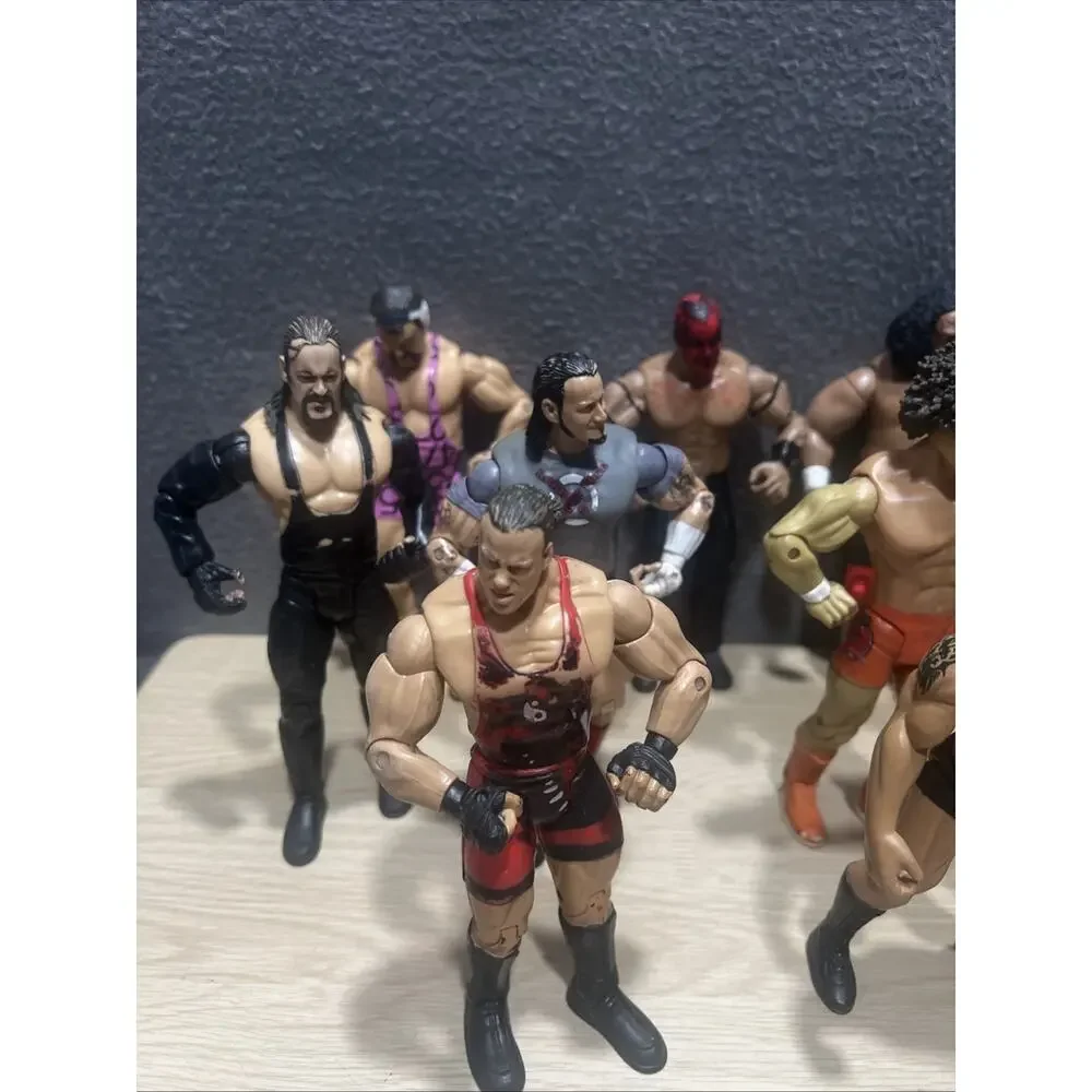 Jakks Pacific WWE Ruthless 2003-2004 Aggression Action Figures Lot of 15